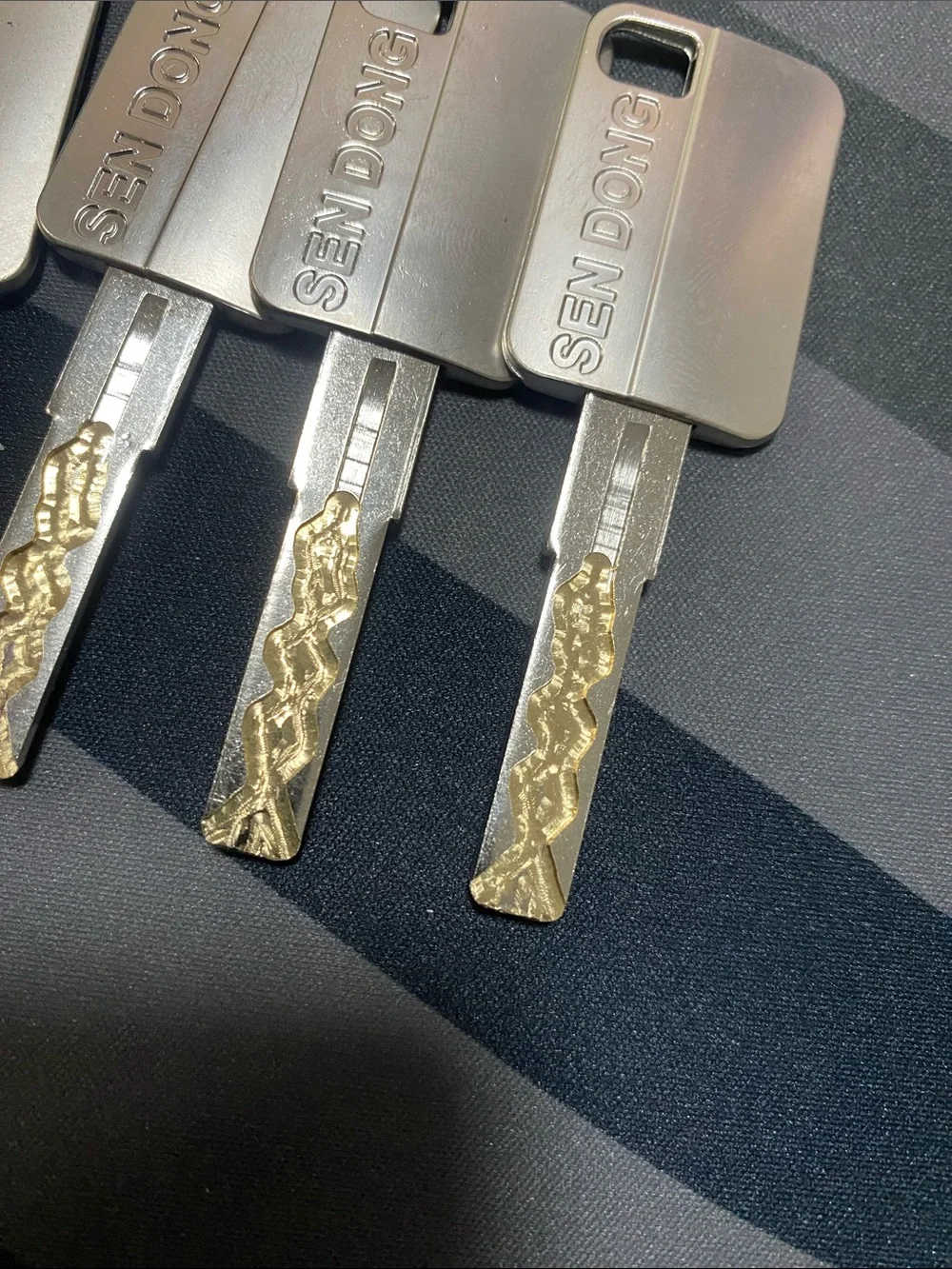 Silver & Gold Key Set — 4-Pack Key Blanks